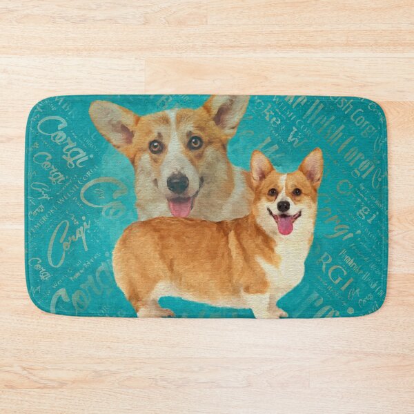Item preview, Corgi Collage Abstract Mixed Media designed and sold by k9printart.