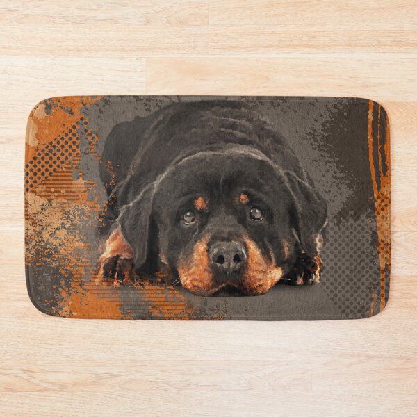 Item preview, Cute Rottweiler  - Metzgerhund  designed and sold by k9printart.