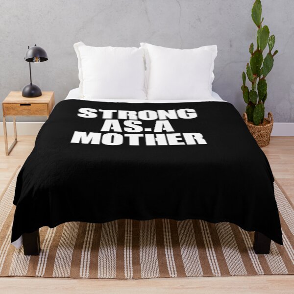 Item preview, Strong as a Mother/ Womens Workout Tank Muscle Tank Mom Life Shirt Crossfit TankTop Custom Workout Tank Womens Graphic Tee Tired as a Mother designed and sold by Noui Barka.