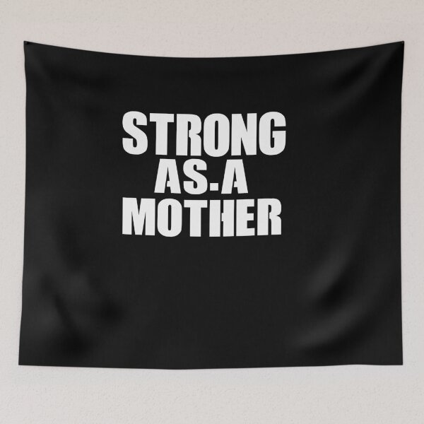 Item preview, Strong as a Mother/ Womens Workout Tank Muscle Tank Mom Life Shirt Crossfit TankTop Custom Workout Tank Womens Graphic Tee Tired as a Mother designed and sold by Noui Barka.