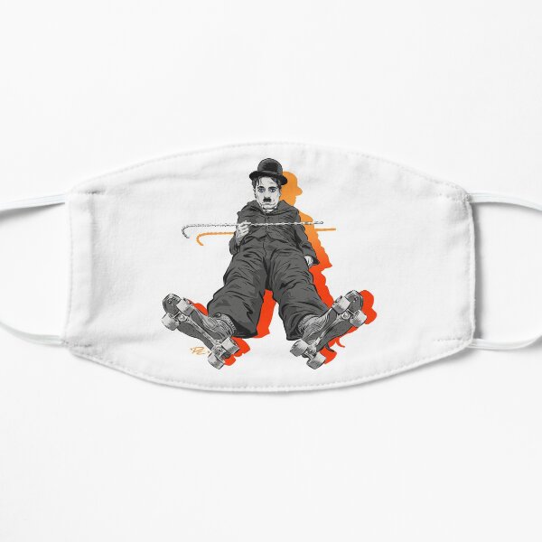 Charlie Chaplin - Una ilustración de Paul Cemmick Mascarilla