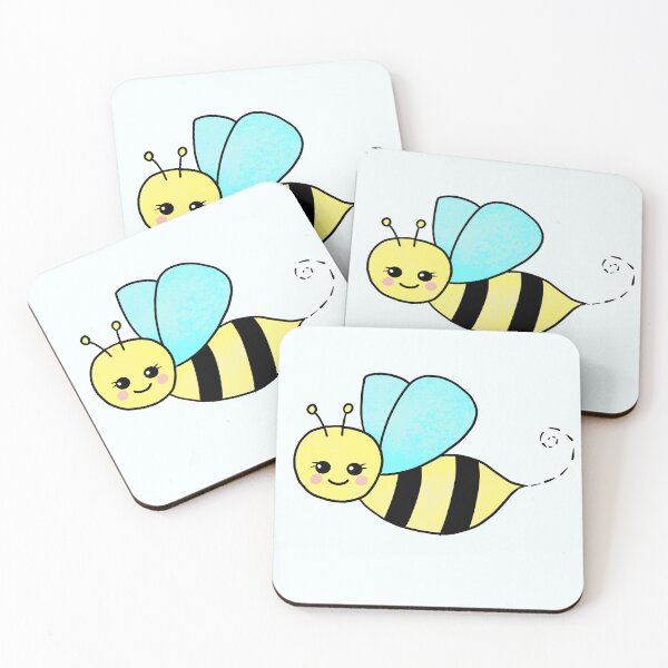 Item preview, Cute kawaii bee designed and sold by AP-Style-Loft.
