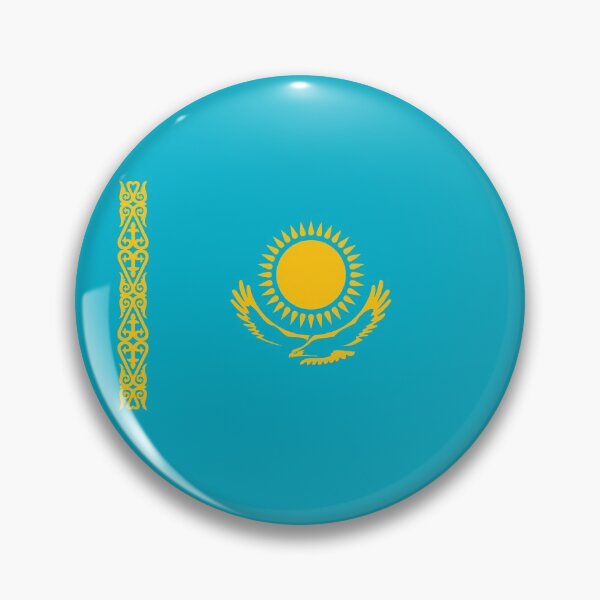 Item preview, Flag of Kazakhstan designed and sold by cursotti.