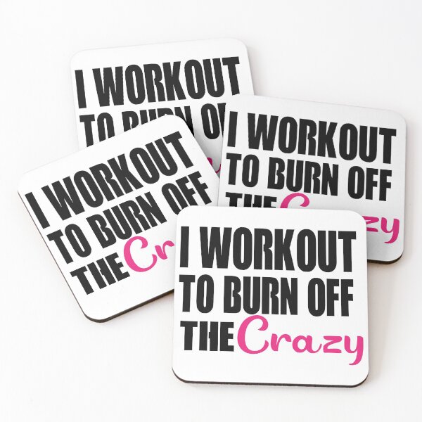Item preview, Funny Workout Tank Tops I Workout To Burn Off The Crazy Bella Canvas Fitness Tops Work Out Shirts Motivational Fitness Gym Humor Custom designed and sold by Noui Barka.