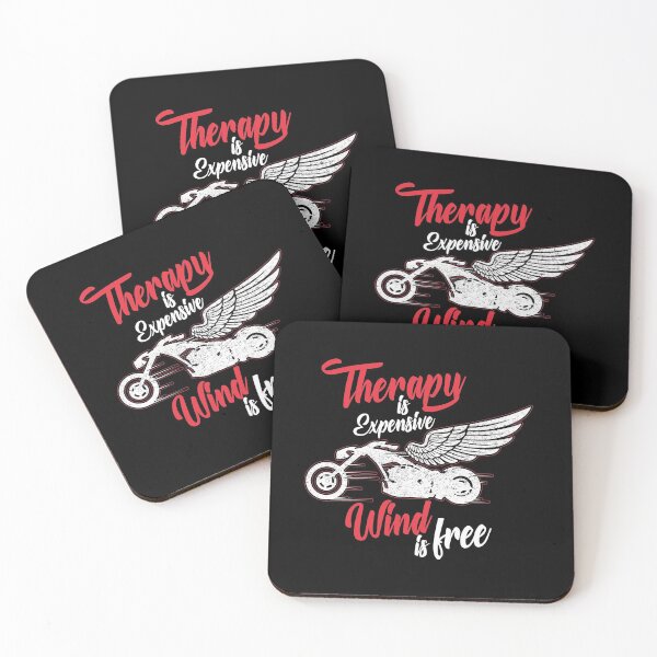 Item preview, Riding a motorcycle is the best therapy designed and sold by AliceHuman.