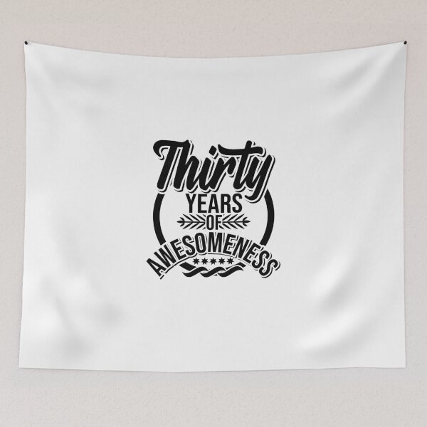 Item preview, Thirty years of awesomeness! designed and sold by Cutebutfunny.