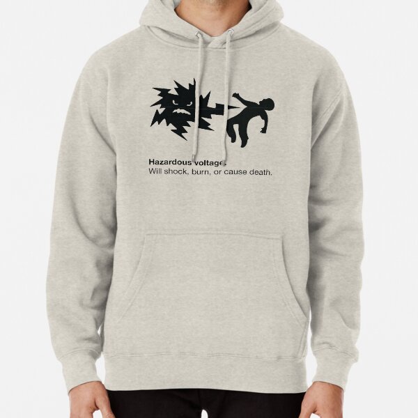 Hazardous Voltage Pullover Hoodie