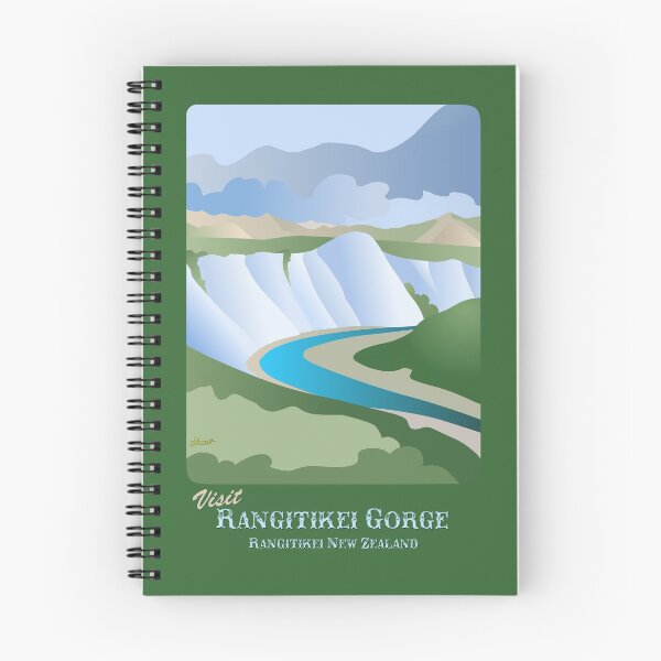 Item preview, Rangitikei Gorge Vintage Railways Poster designed and sold by Patricia Howitt.