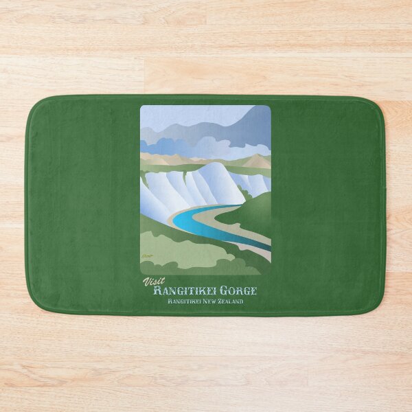 Item preview, Rangitikei Gorge Vintage Railways Poster designed and sold by Patricia Howitt.