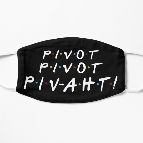 Parodie Style Friends Pivot sur le thème Funny Nostalgia Couch Sofa Masque sans plis