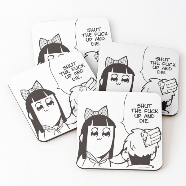 Item preview, Pop Team Epic STFU Meme designed and sold by dumbanimememes.