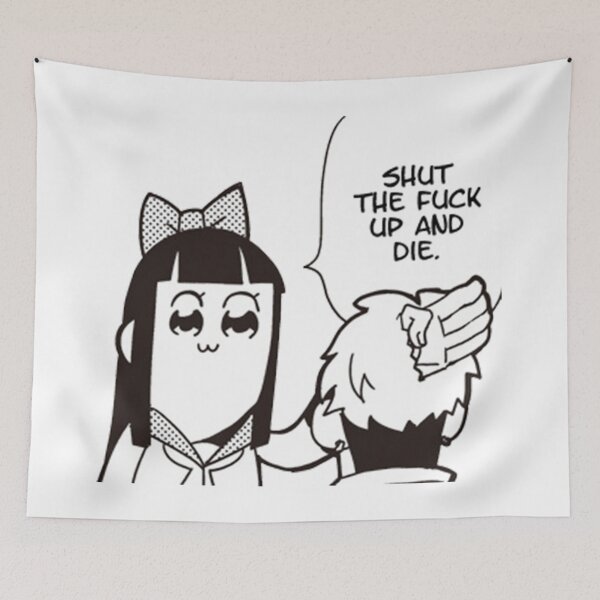 Item preview, Pop Team Epic STFU Meme designed and sold by dumbanimememes.