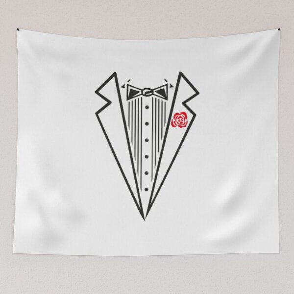 Item preview, Camiseta de traje esmoquin con pajarita designed and sold by MonroeDesign.