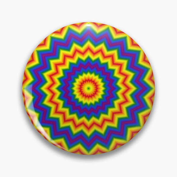 Item preview, Kaleidoscope Fuzzy Vibrant Mandala Pattern designed and sold by MarkUK97.