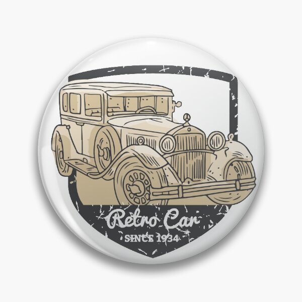 Item preview, Retro Car designed and sold by WbyAiman.