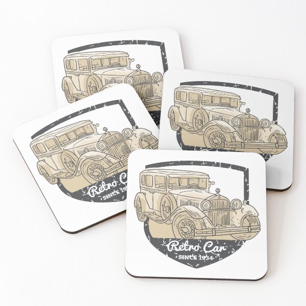 Item preview, Retro Car designed and sold by WbyAiman.