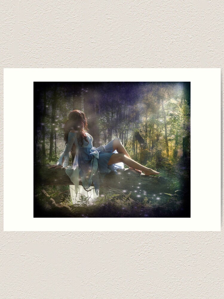 Thumbnail 1 of 3, Art Print, Spring Fairies  designed and sold by KatarinaSilva.