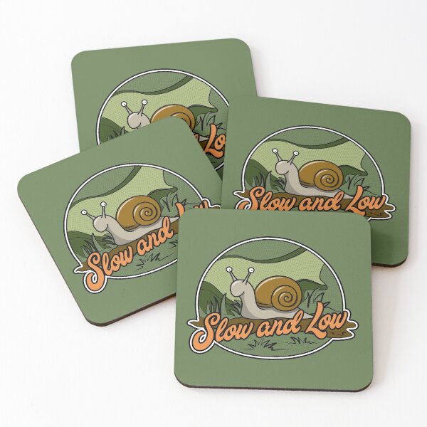 Item preview, Slow and Low Cartoon Snail designed and sold by Phil Tessier Too.
