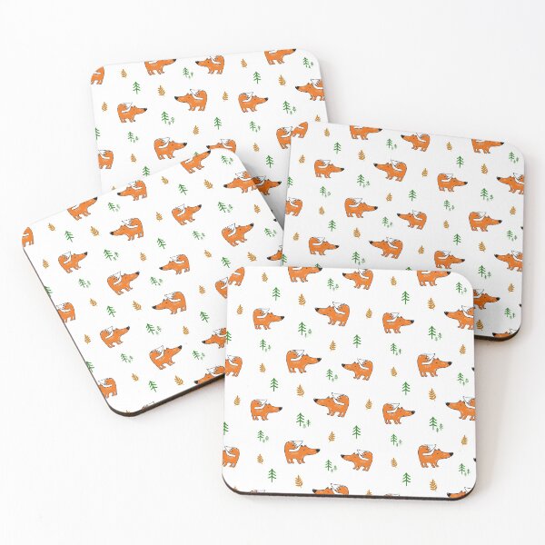 Item preview, Fox in the forrest pattern designed and sold by bigmoments.