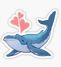 Whale Love! Sticker