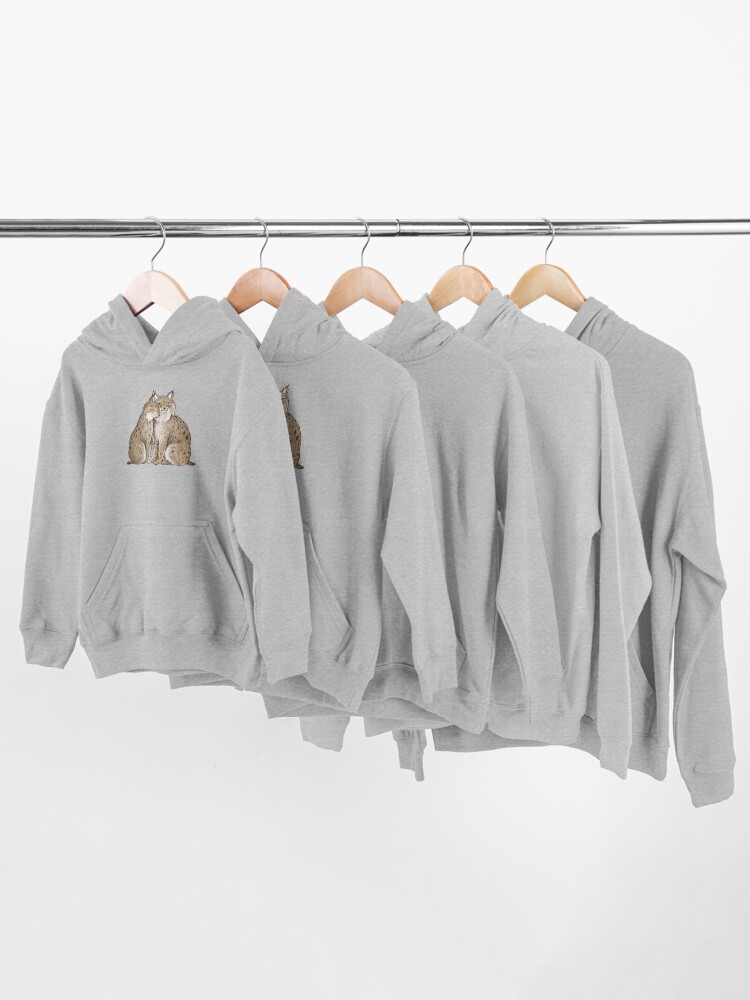 Alternate view of Lynx Love Kids Pullover Hoodie