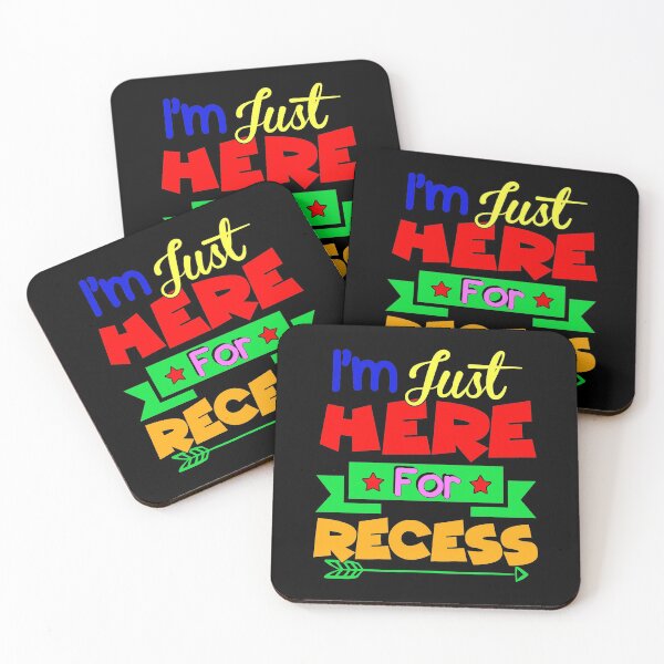 Item preview, Just Here For The Recess Back To School Teacher Gift designed and sold by Orange Pieces.