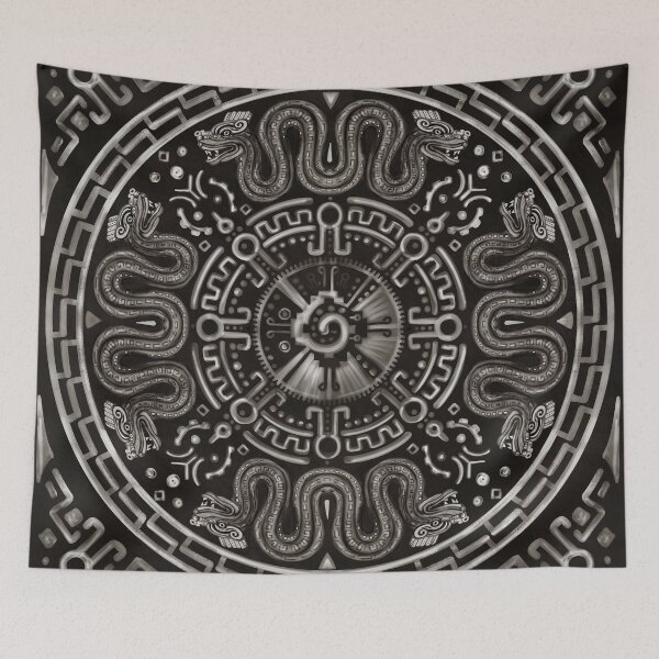 Item preview, Hunab Ku with double headed serpent  designed and sold by Nartissima.