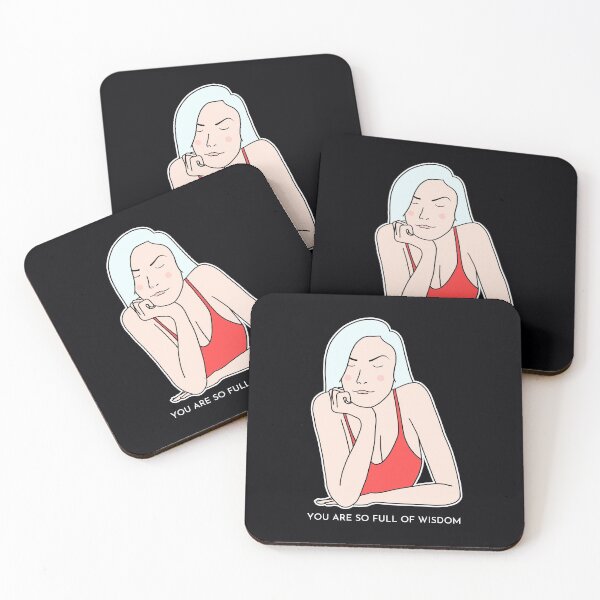 Item preview, You are so full of wisdom. /w dark background designed and sold by brigach.