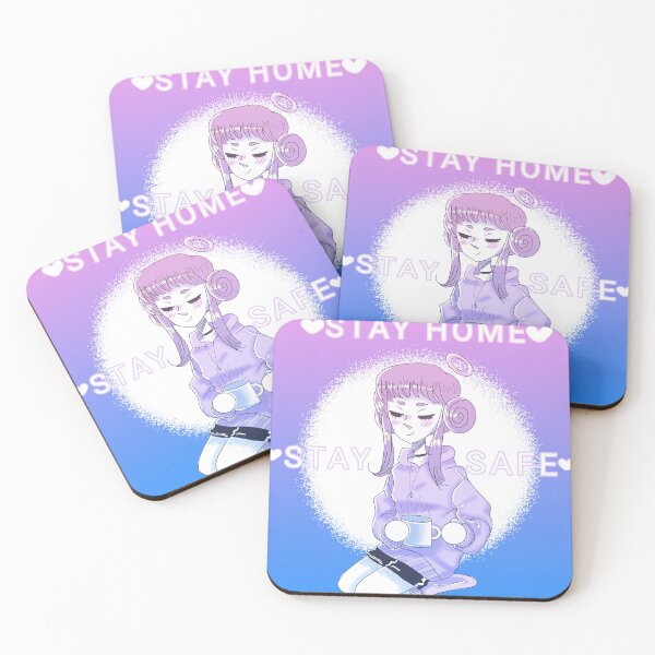 Item preview, Stay Home, Stay Safe w/background designed and sold by echolily.