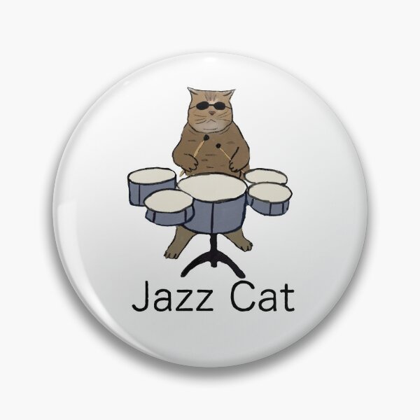 Item preview, Jazz cat with glasses designed and sold by Thatartgirl101.