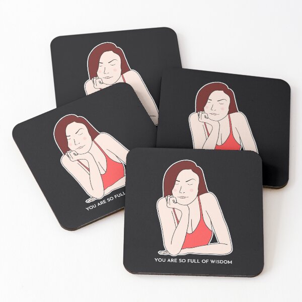 Item preview, You are so full of wisdom. /w dark background and brown hair designed and sold by brigach.