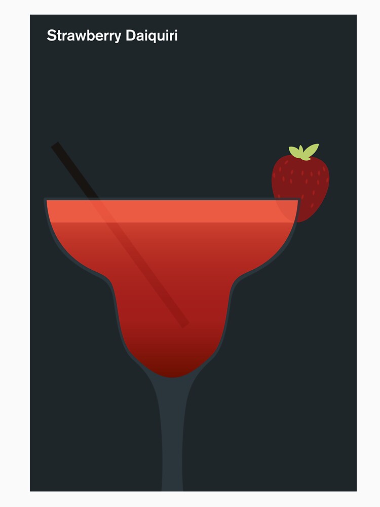 &amp;quot;Erdbeer-Daiquiri-Cocktail&amp;quot; T-Shirt von StacyFreeman | Redbubble