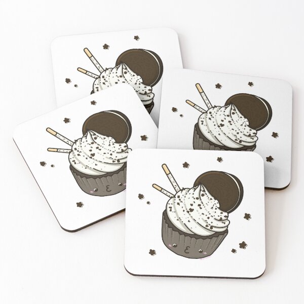 Item preview, Cute cookies and cream cupcake! designed and sold by Ratatosk-art.