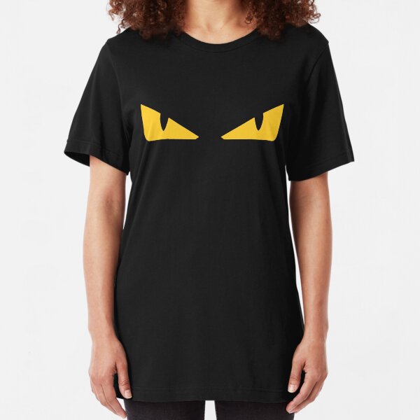 fendi t shirt yellow eyes