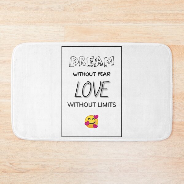 Item preview, Dream without Fear, Love without Limits designed and sold by hiunlimit.