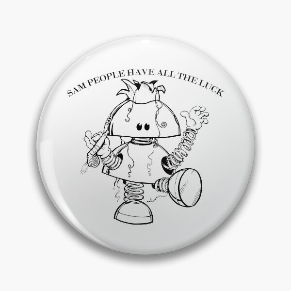 Item preview, SAM the Robot - All the Luck designed and sold by RetroTrader.