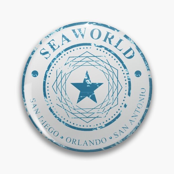 Item preview, SeaWorld 3 Parks - Star Distressed Logo designed and sold by finsandflukes.
