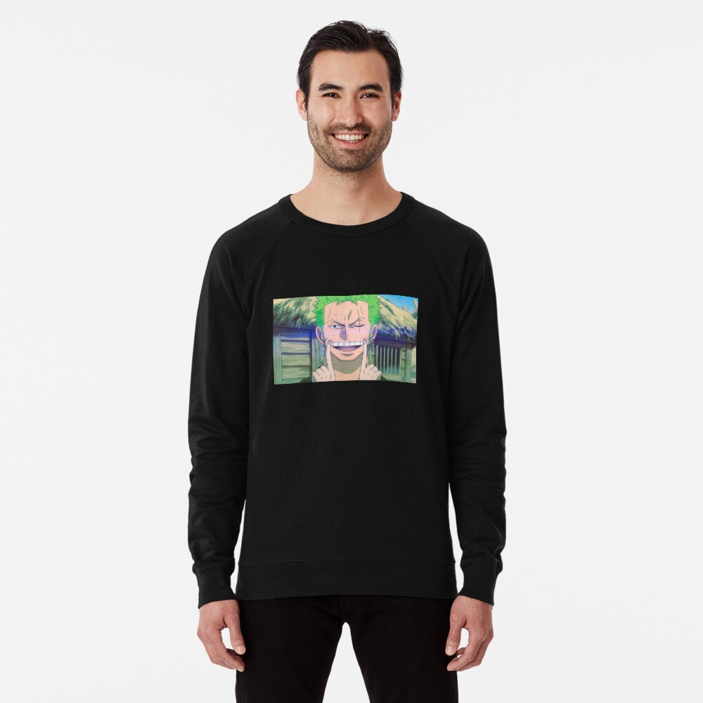 Zoro Smile Mask Wano - Cyan  Kids T-Shirt by RedaXis