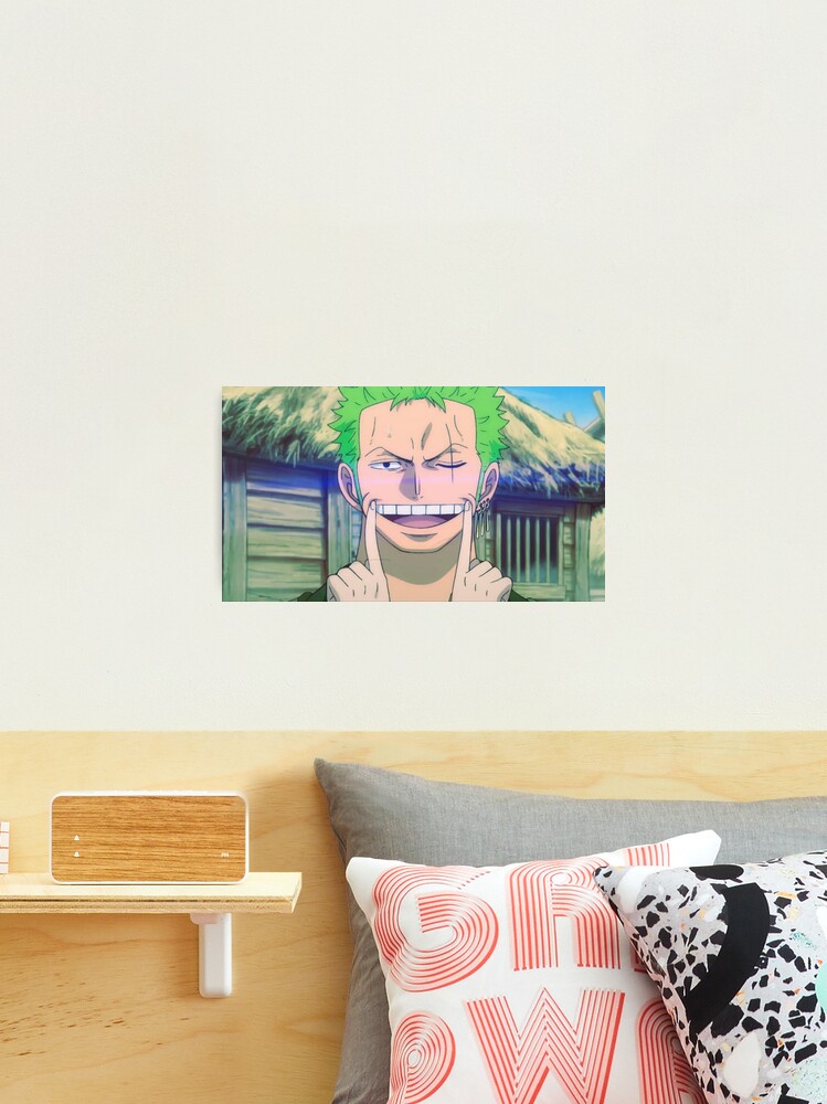 Zoro Smile Mask Wano - Cyan  Pin by RedaXis