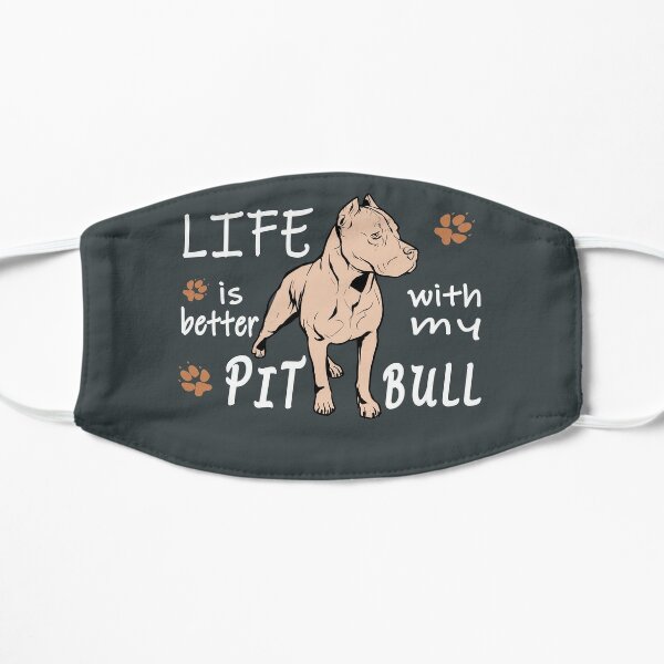 Masken Pitbull Hundezubeh C3 B6r Redbubble