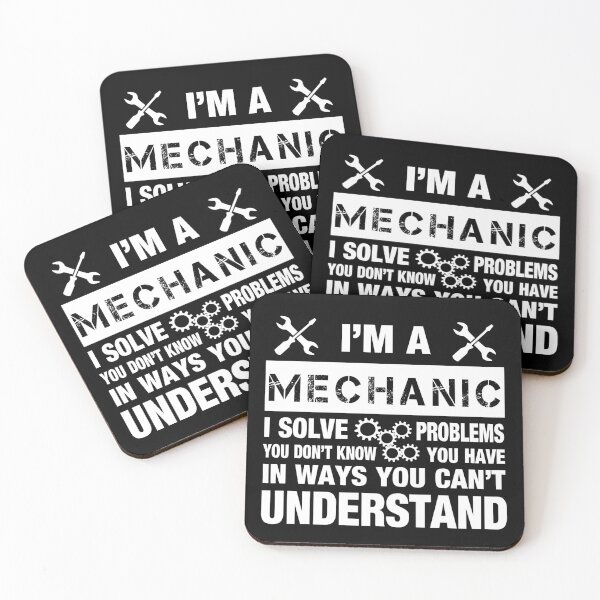 Item preview, I am a Mechanic - I solve problems - gift idea for mechanics designed and sold by Lenny Stahl.