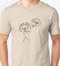 River Song- Bye! (dark outline) Unisex T-Shirt