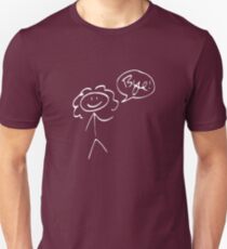 River Song- Bye! (light outline) Unisex T-Shirt