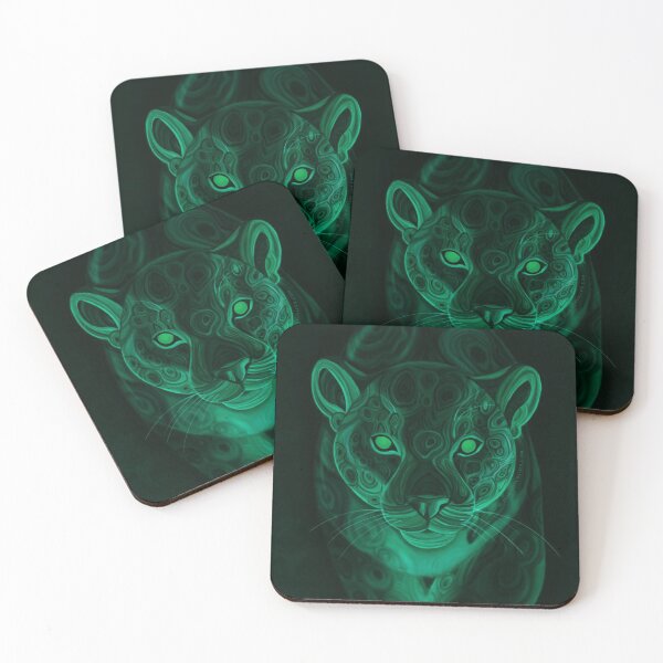 Item preview, Malachite Jaguar designed and sold by Narumi.
