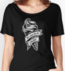 Too Cool... black and white Women's Relaxed Fit T-Shirt