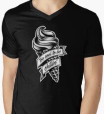 Too Cool... black and white Men's V-Neck T-Shirt