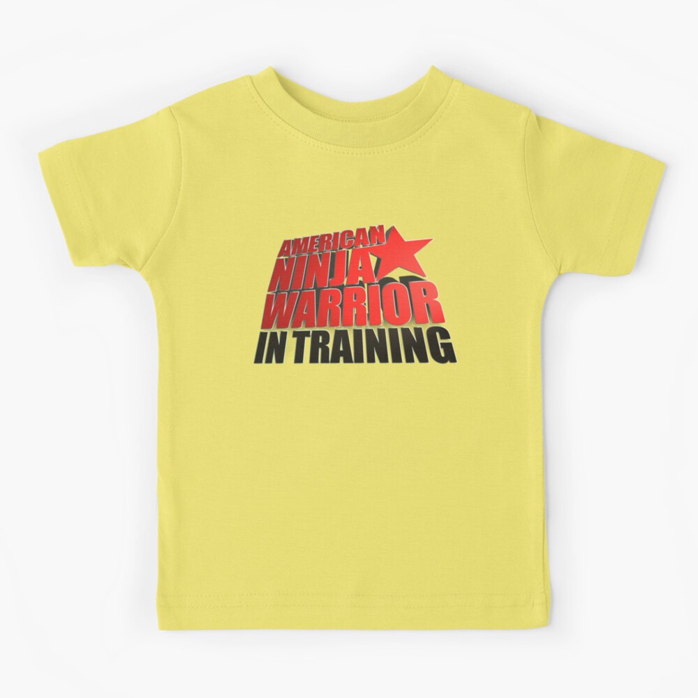 american ninja warrior birthday shirt