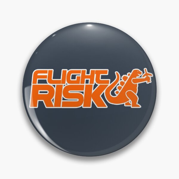 Item preview, Flight Risk Orange Slogan designed and sold by digitalknight.