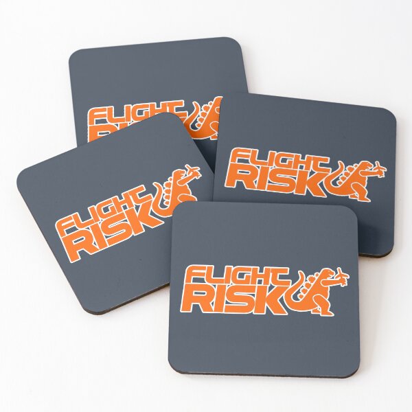 Item preview, Flight Risk Orange Slogan designed and sold by digitalknight.
