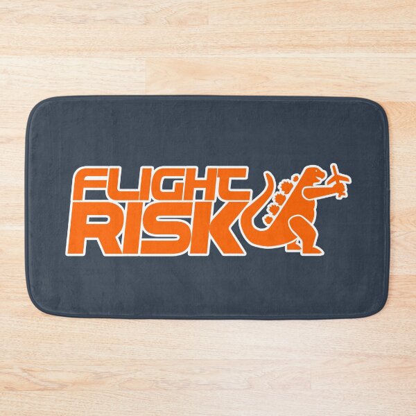 Item preview, Flight Risk Orange Slogan designed and sold by digitalknight.